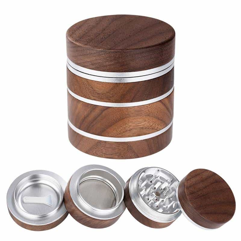 Hem Grinder 4 Piece Wooden Grinder