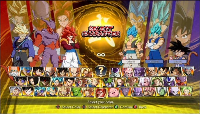 Dragonball fighter z gameplay