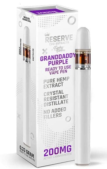 Funky Farms Reserve CBD, Grandaddy Purple Strain