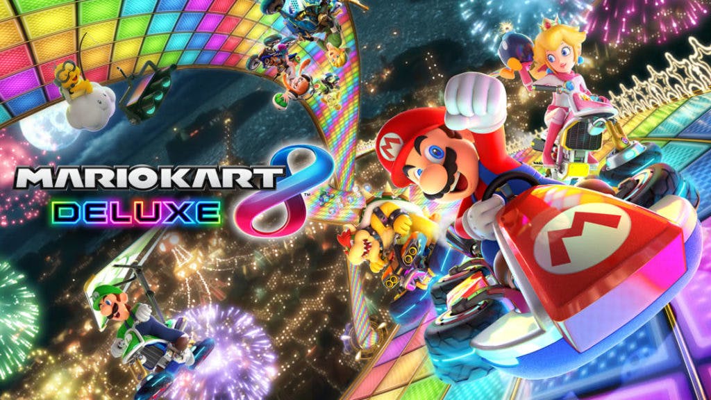 Mario kart 8 deluxe game cover