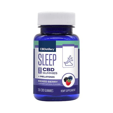 CBDistillery Broad Spectrum CBD Sleep Gummies with Melatonin