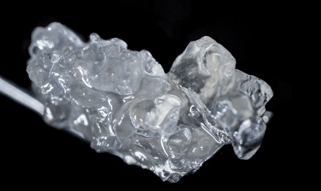 Close up image of cannabis diamonds
