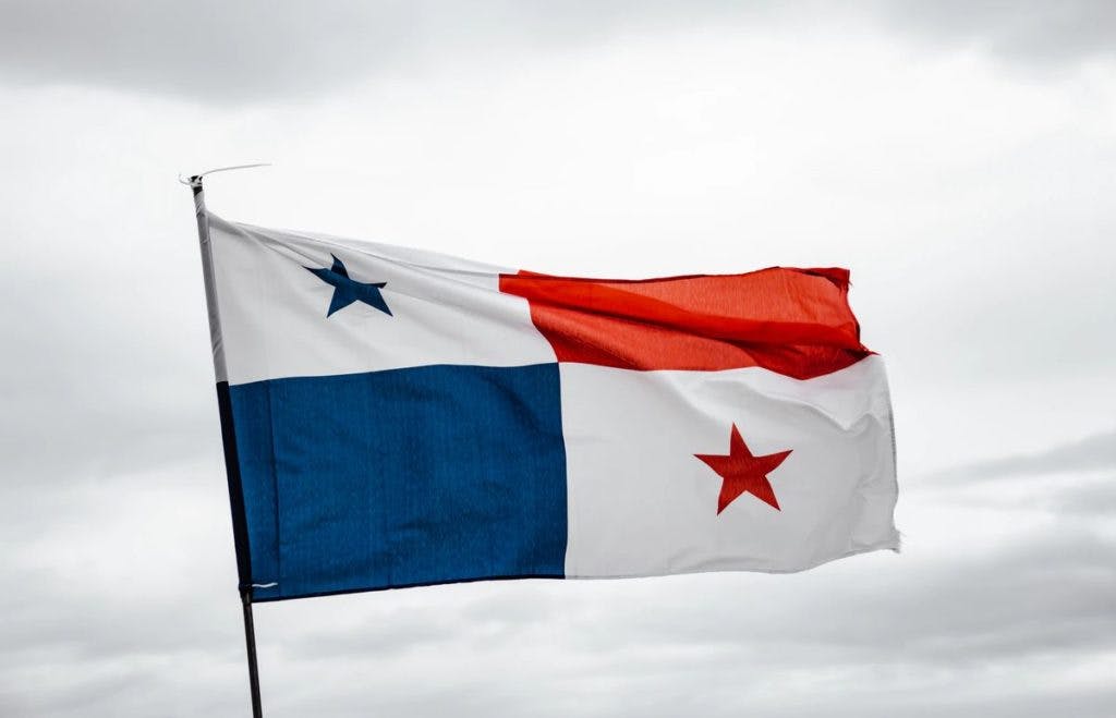 A flag from Panama, by Luis Gonzalez via Unsplash