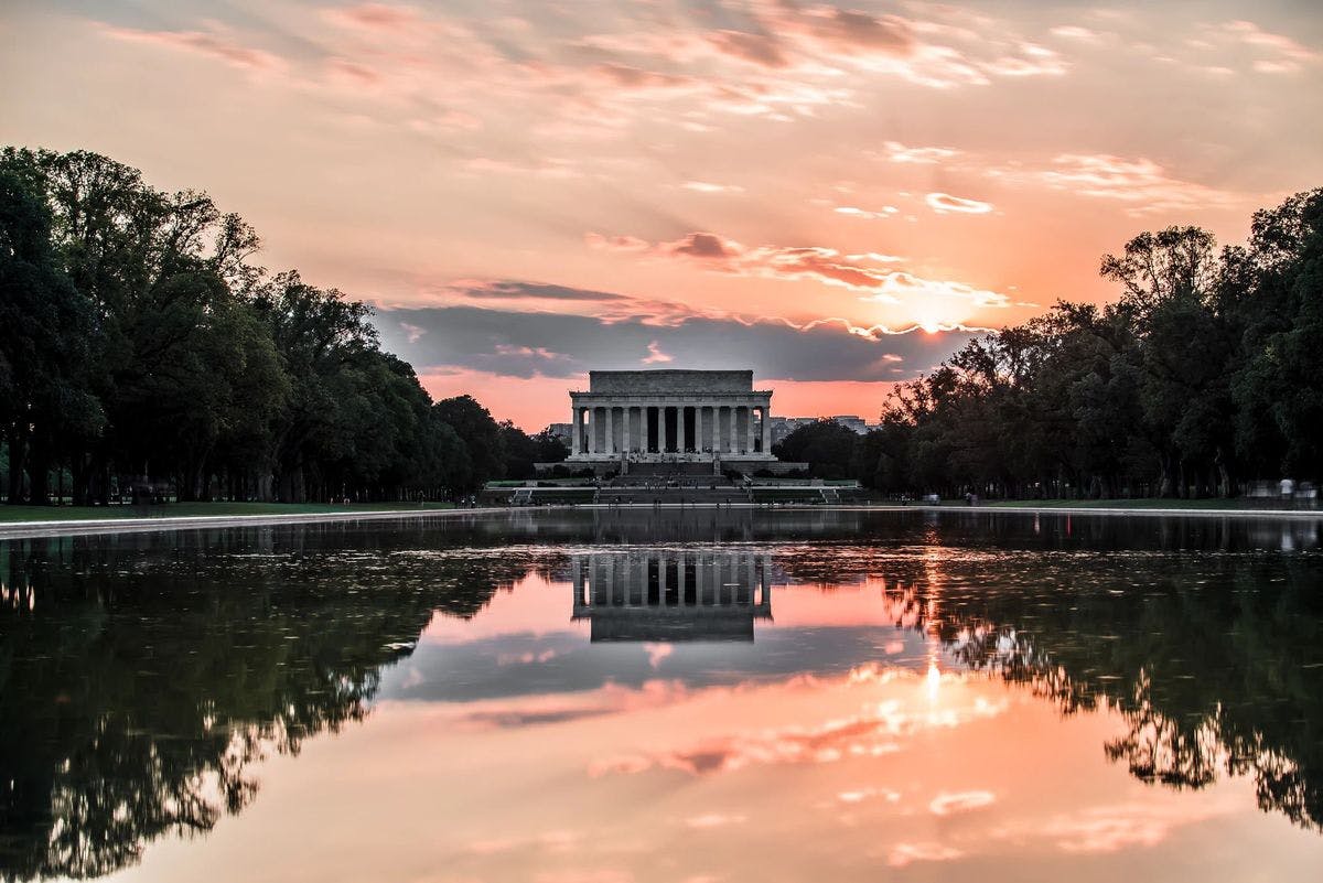 The Lincoln Memorial at Washington, D.C. by Casey Horner via Unsplash