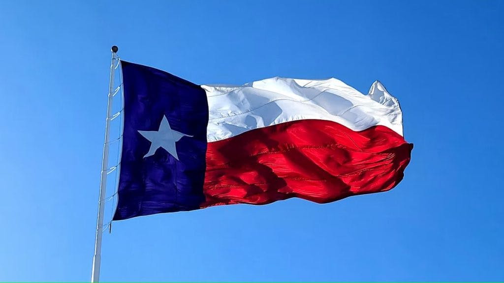 The Texas Flag, by Pete Alexopoulos via Unsplash