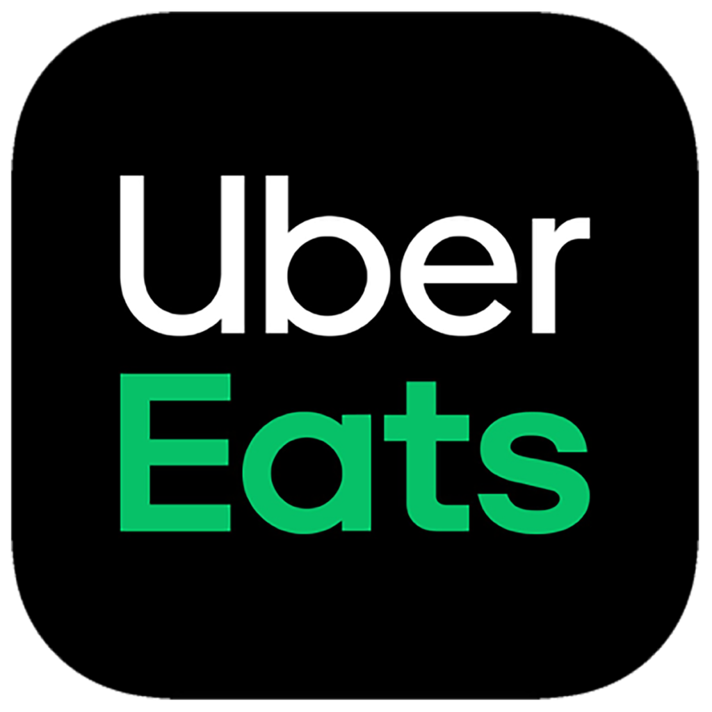 The Uber Eats logo, by Uber Eats, via Uber Eats