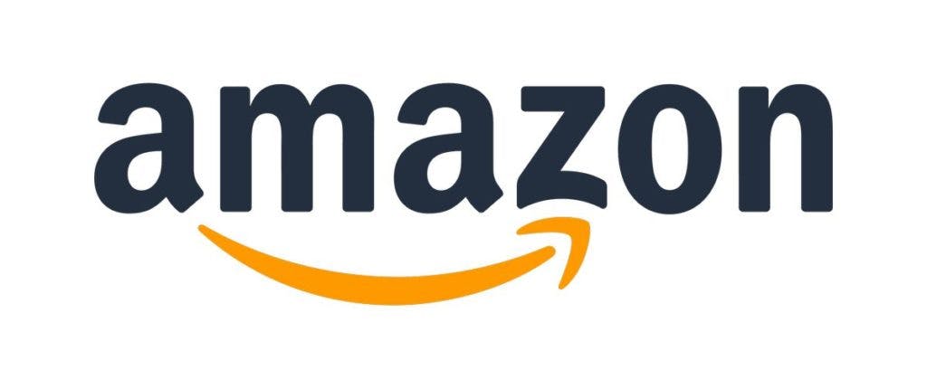 The Amazon logo, by Amazon via Amazon
