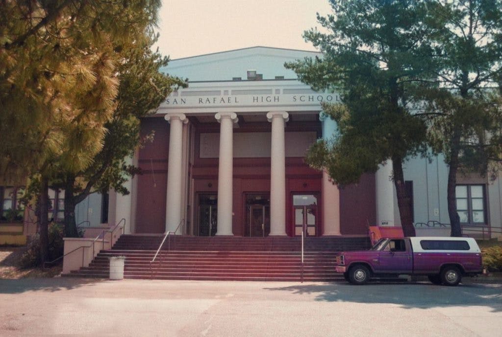 A photograph of San Rafael High School